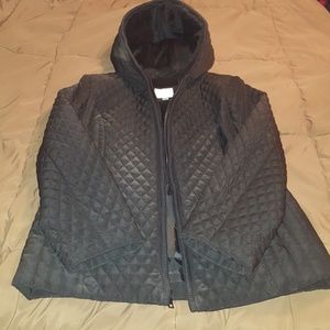 Women's Croft & Barrow hooded jacket.